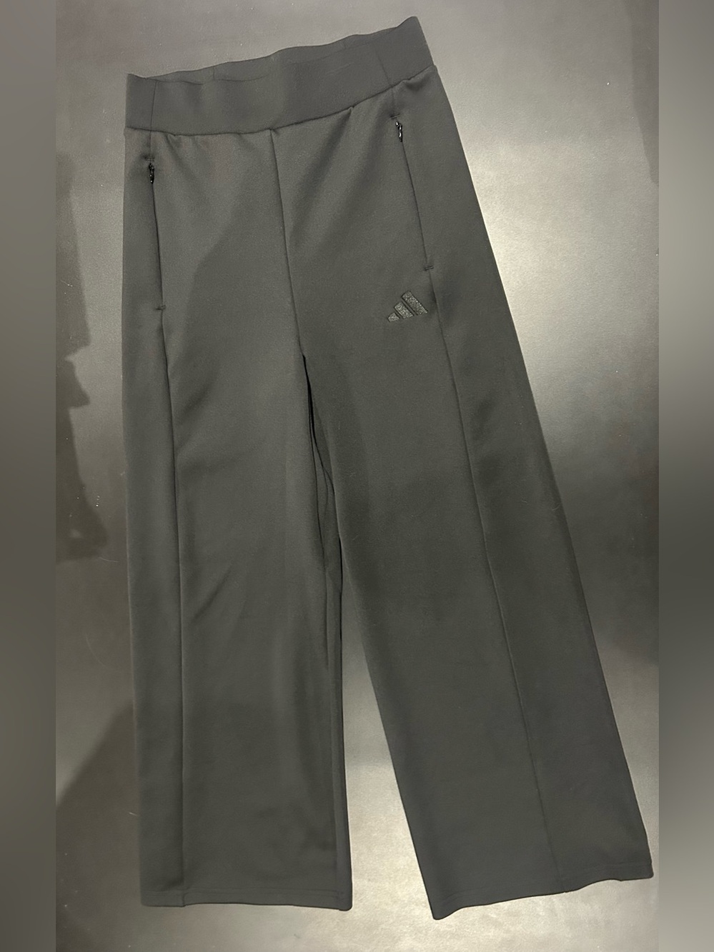 Women’s adidas Black Athletic Joggers with Zip Pockets